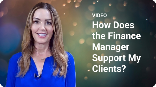 How Does the Finance Manager Support My Clients?